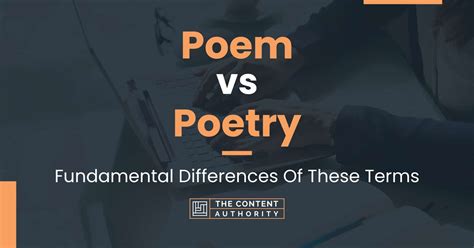 Poem and Poetry Difference: A Deep Dive into the Literary Subtleties